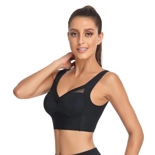 Wmbra Haltungskorrektur BH original Sommerlicher Bügellos Push-Up Komfort BH-(BH03),Bustier Damen große brüste,Sloggi Zero Feel von Smileader