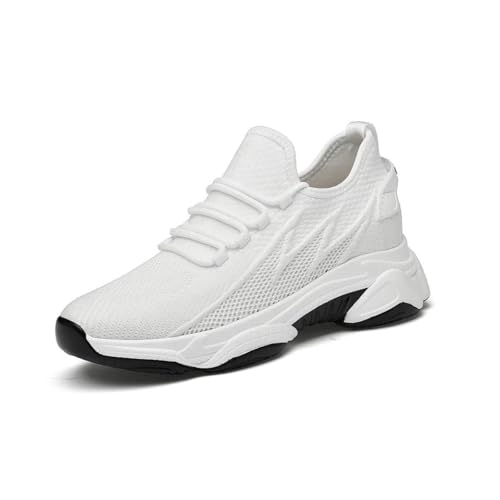 alpha kicks skyboosts push von 4/6/8 oder 10cm schuhe erhöhung 10 cm Herren Turnschuhe mit Unsichtbare Höhenerhöhung von 4/6/8 oder 10 cm-Mode und Komfort, Versteckter Absatz für Längeren Look von Smileader