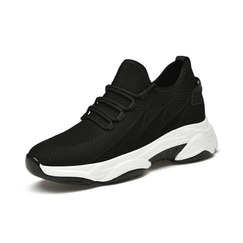 alpha kicks skyboosts push von 4/6/8 oder 10cm schuhe erhöhung 10 cm Herren Turnschuhe mit Unsichtbare Höhenerhöhung von 4/6/8 oder 10 cm-Mode und Komfort, Versteckter Absatz für Längeren Look von Smileader
