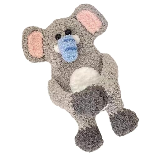 Strickmünze Geldbörse, Häkelohrhörer Fall,Schöner Cartoon Strick -Münzbeutel | Cartoon Häkeln Cash Beutel Strickmünztasche zum Pendeln von Smileshiney