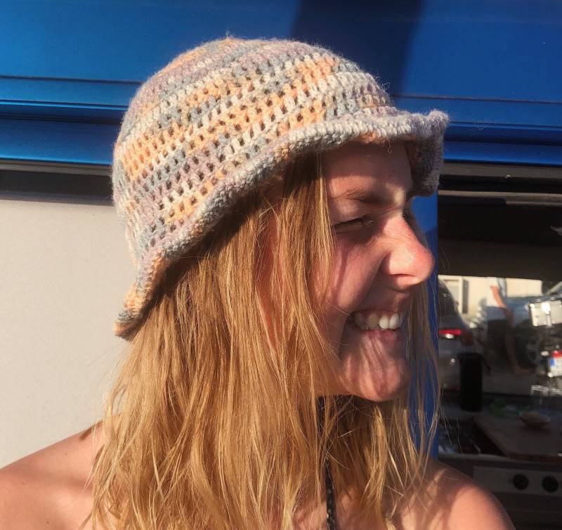 Gehäkelter Bucket Hat von SmilingHeads