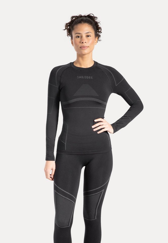 Smilodox Thermounterhemd Thermounterwäsche - Funktionswäsche - Thermowäsche ideal für Wintersportaktivitäten, atmungsaktiv, Seamless von Smilodox