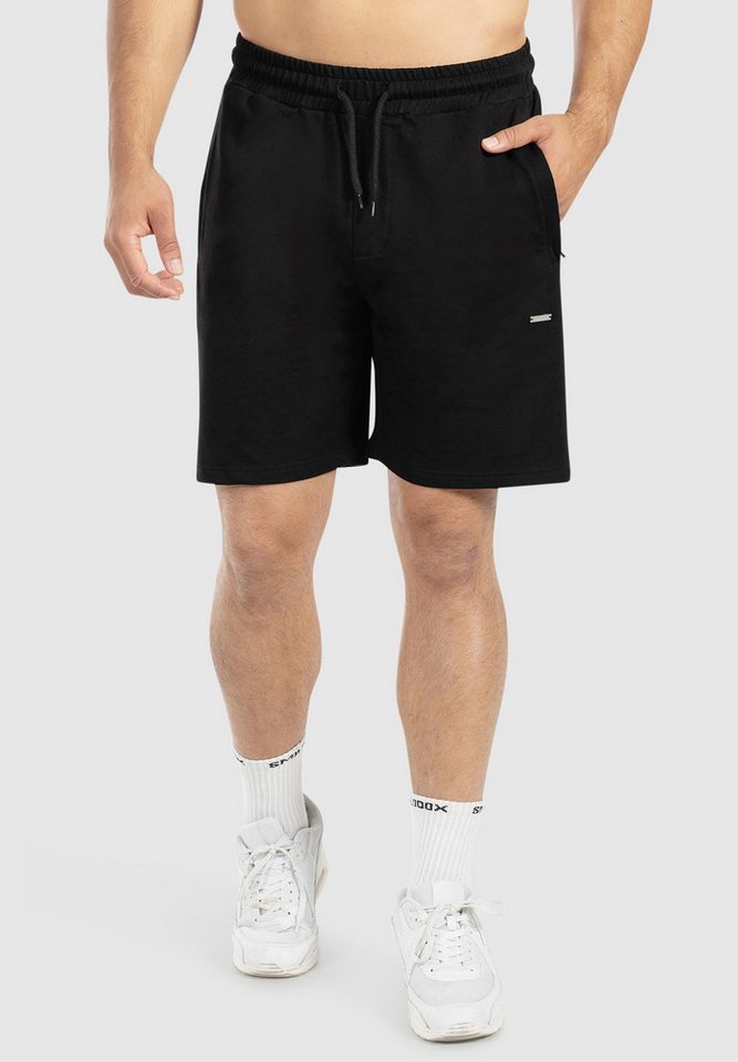 Smilodox Shorts Edin, Sommer Hose kurz im Regular Fit aus Baumwolle, elastischer Bund Kordelzug & Eingrifftaschen, Bequeme Freizeithose, Alltag Freizeit Smilodox Shorts Edin, Sommer Hose kurz im Regular Fit aus Baumwolle, elastischer Bund Kordelzug & Eingrifftaschen, Bequeme Freizeithose, Alltag Freizeit von Smilodox