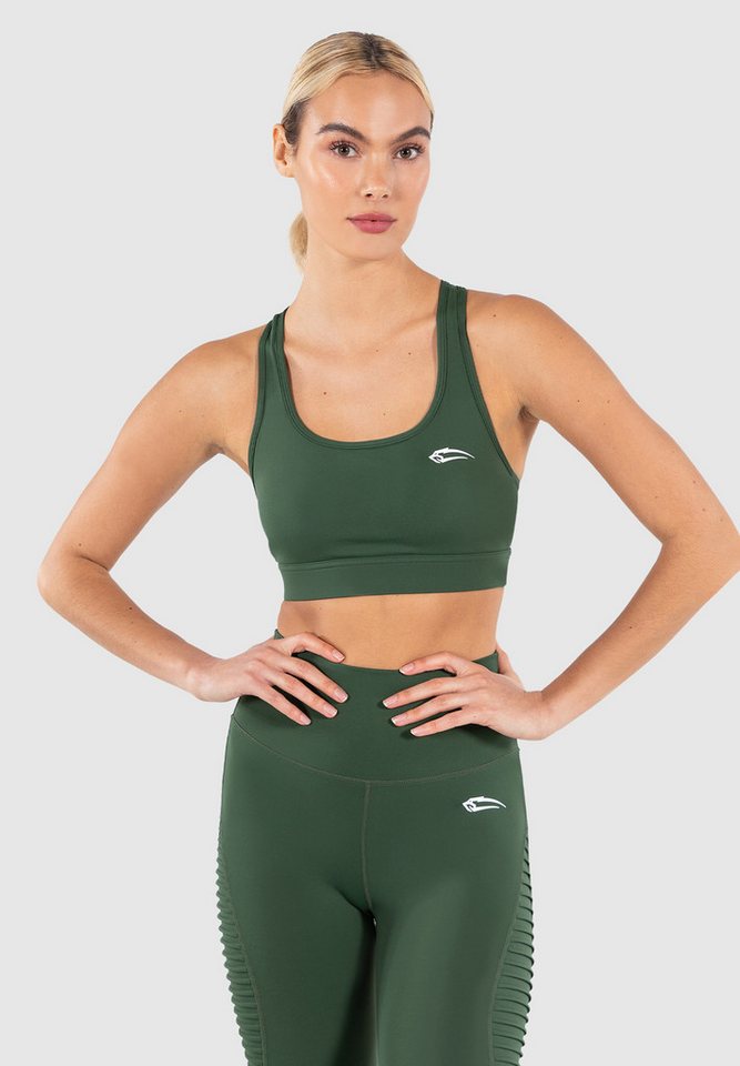 Smilodox Sport-BH Advanced Infinite, Stretch fit ärmelloses Oberteil, atmungsaktiv Slim Fit BH mit herausnehmbaren Cups und Bounce Control von Smilodox