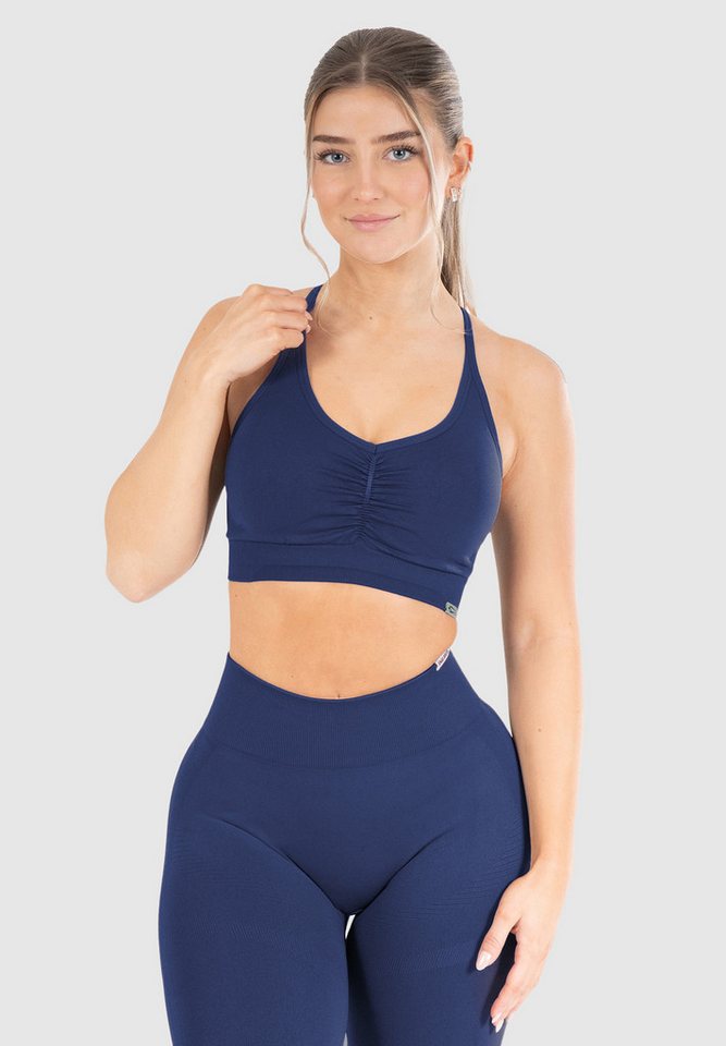 Smilodox Sport-BH Solid Scrunch - von Smilodox