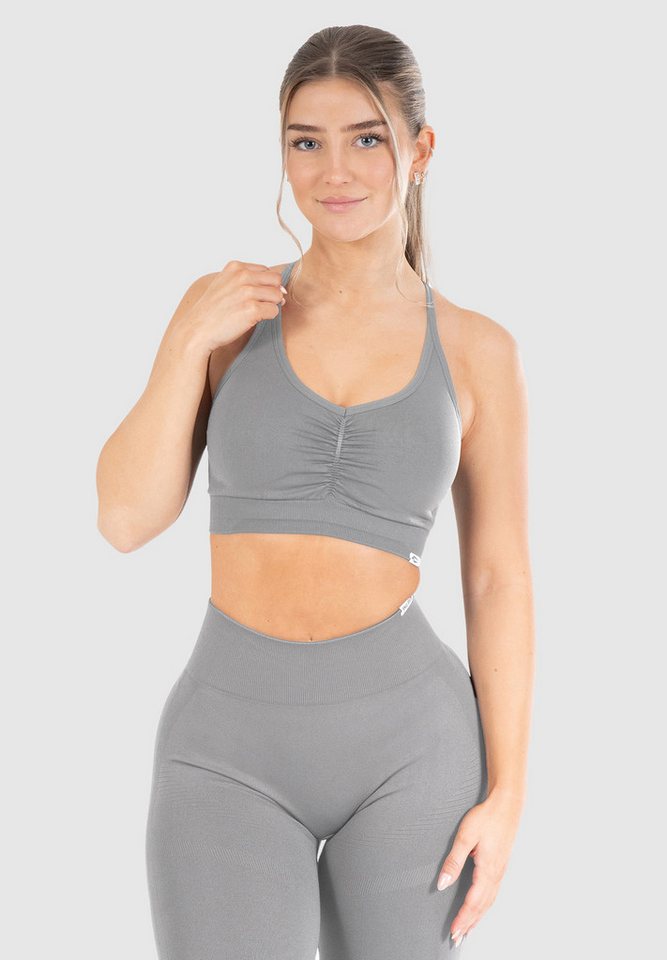 Smilodox Sport-BH Solid Scrunch - von Smilodox
