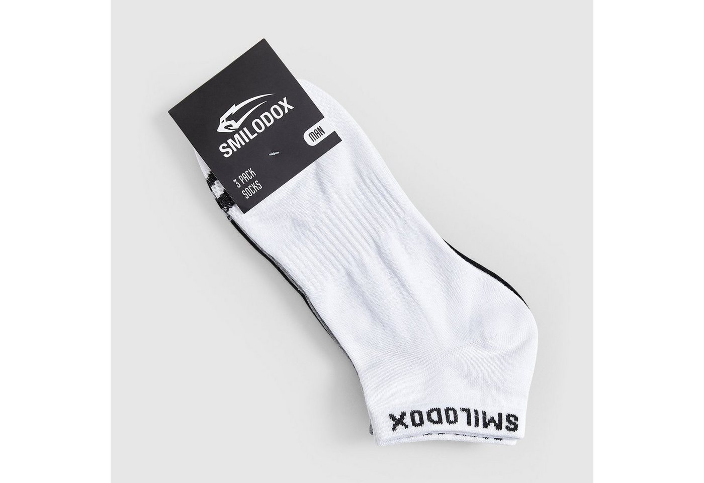 Smilodox Tennissocken Men Low Cut 3er Pack von Smilodox