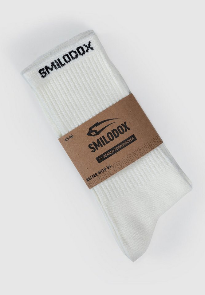 Smilodox Tennissocken Men Tennissocken 2er Pack Multicolor V1 von Smilodox