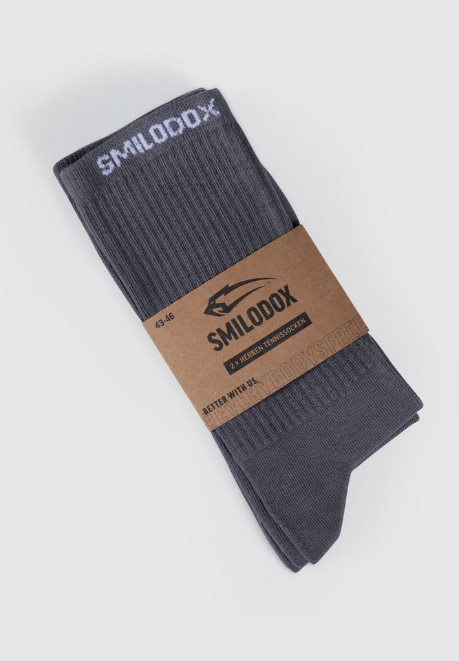 Smilodox Tennissocken Men Tennissocken 2er Pack Multicolor V1 Smilodox Tennissocken Men Tennissocken 2er Pack Multicolor V1 von Smilodox