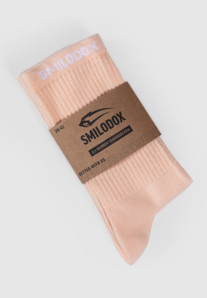 Smilodox Tennissocken Men Tennissocken 2er Pack Multicolor V1 von Smilodox