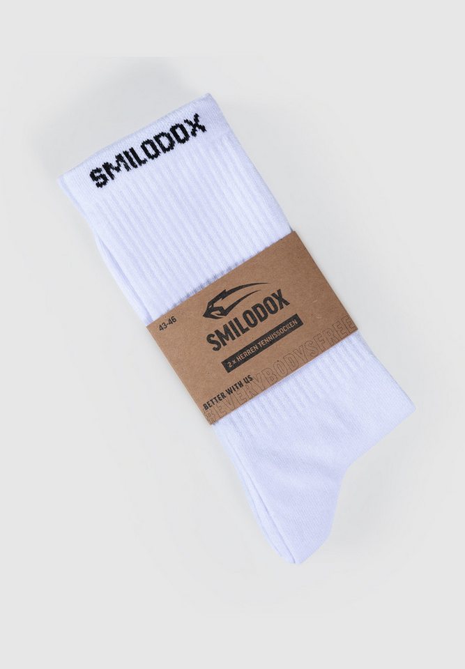 Smilodox Tennissocken Men Tennissocken 2er Pack Multicolor V1 von Smilodox