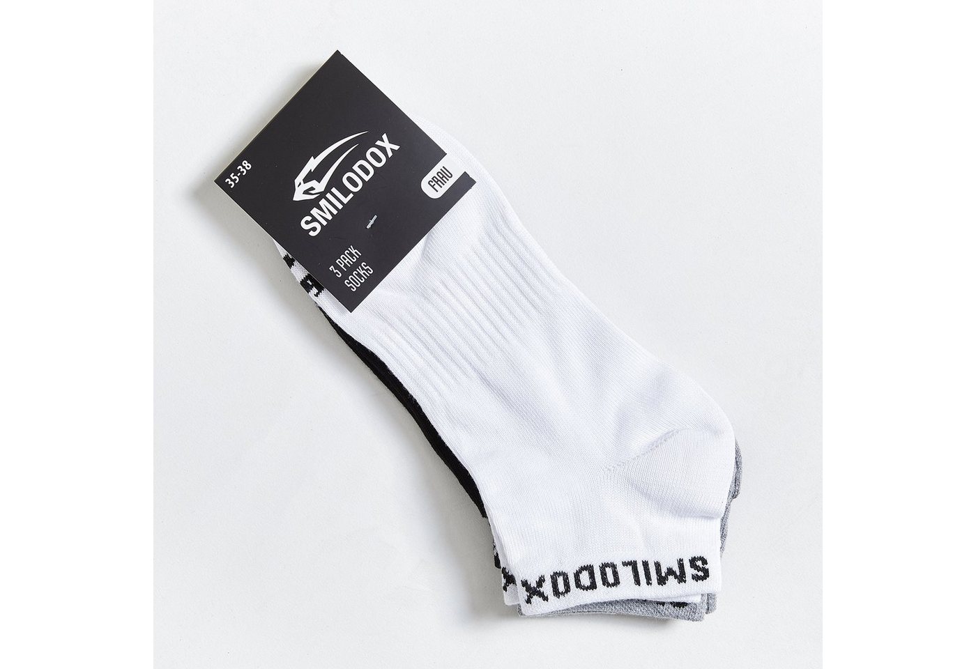 Smilodox Tennissocken Women Low Cut 3er Pack von Smilodox