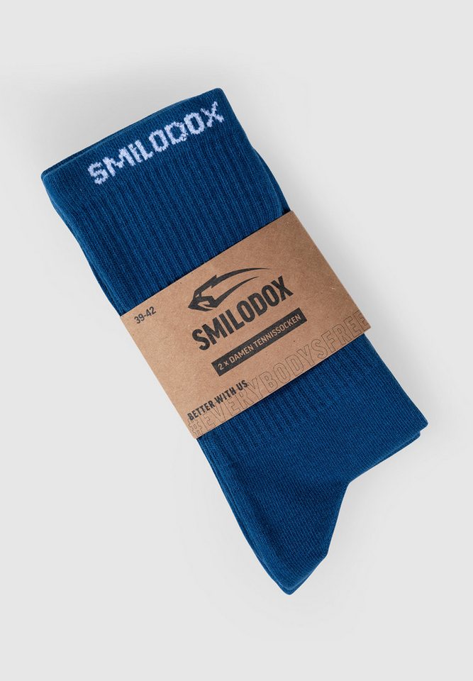 Smilodox Tennissocken Women Tennissocken 2er Pack Multicolor V1 von Smilodox