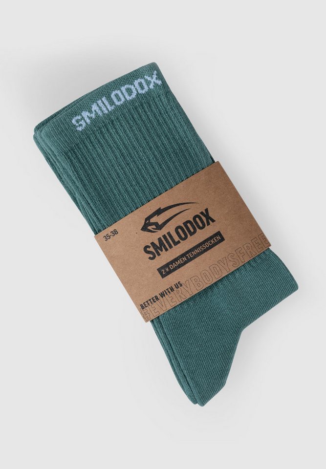 Smilodox Tennissocken Women Tennissocken 2er Pack Multicolor V1 von Smilodox