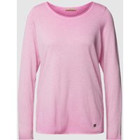 Smith and Soul Longsleeve mit Rundhalsausschnitt in Pink, Größe XL von Smith and Soul