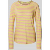 Smith and Soul Longsleeve mit Streifenmuster in Pink, Größe S von Smith and Soul