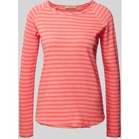 Smith and Soul Longsleeve mit Streifenmuster in Pink, Größe S von Smith and Soul