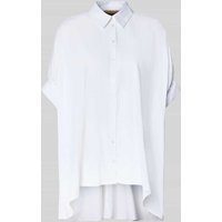 Smith and Soul Oversized Bluse mit Kentkragen in Weiss, Größe S/M von Smith and Soul