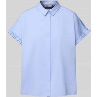 Smith and Soul Regular Fit Bluse mit Kappärmeln in Hellblau, Größe XXL von Smith and Soul