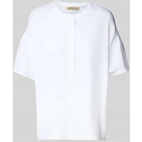 Smith and Soul Relaxed Fit Bluse mit Rundhalsausschnitt und 1/2-Arm in Weiss, Größe XXL von Smith and Soul