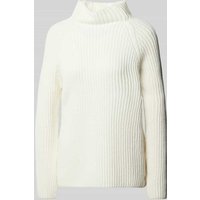 Smith and Soul Relaxed Fit Strickpullover mit Kaschmir-Anteil in Offwhite, Größe S von Smith and Soul