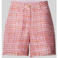 Smith and Soul Shorts in Bouclé-Optik in Koralle, Größe L von Smith and Soul