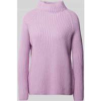 Smith and Soul Relaxed Fit Strickpullover mit Kaschmir-Anteil in Flieder, Größe XL von Smith and Soul