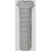 Smith and Soul T-Shirt-Kleid mit Streifenmuster Modell in Marine, Größe XS von Smith and Soul