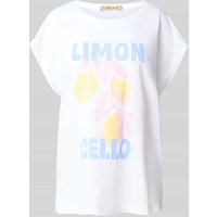 Smith and Soul T-Shirt mit Motiv-Print und Rundhalsausschnitt in Weiss, Größe XS von Smith and Soul