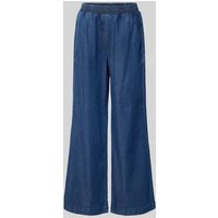 Smith and Soul Wide Leg Stoffhose in Denim-Optik in Jeansblau, Größe XXL von Smith and Soul