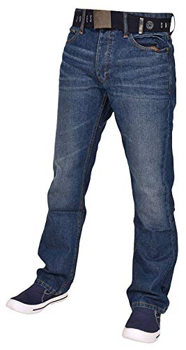 Smith and Jones Herren Jeanshose one Size Gr. 30 W/32 L, Enrico18-mid Wash von Smith & Jones