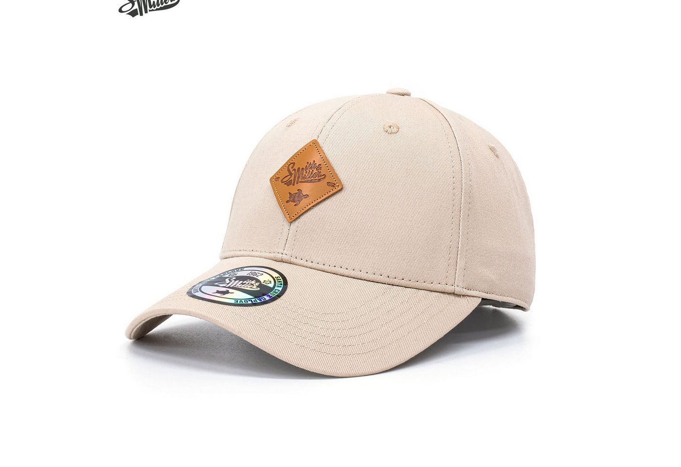 Smith & Miller Baseball Cap Beverly Curved Cap stone/beige - 1 Stück von Smith & Miller