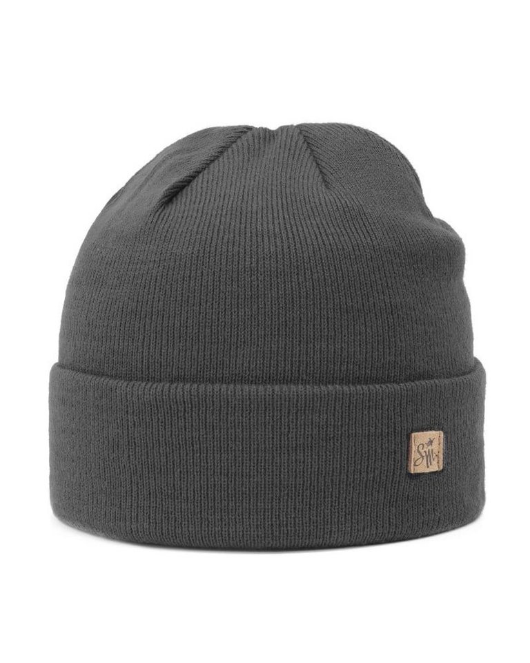 Smith & Miller Baseball Cap Mütze (Beanie) Basic Cuff - grau - 1 Stück von Smith & Miller
