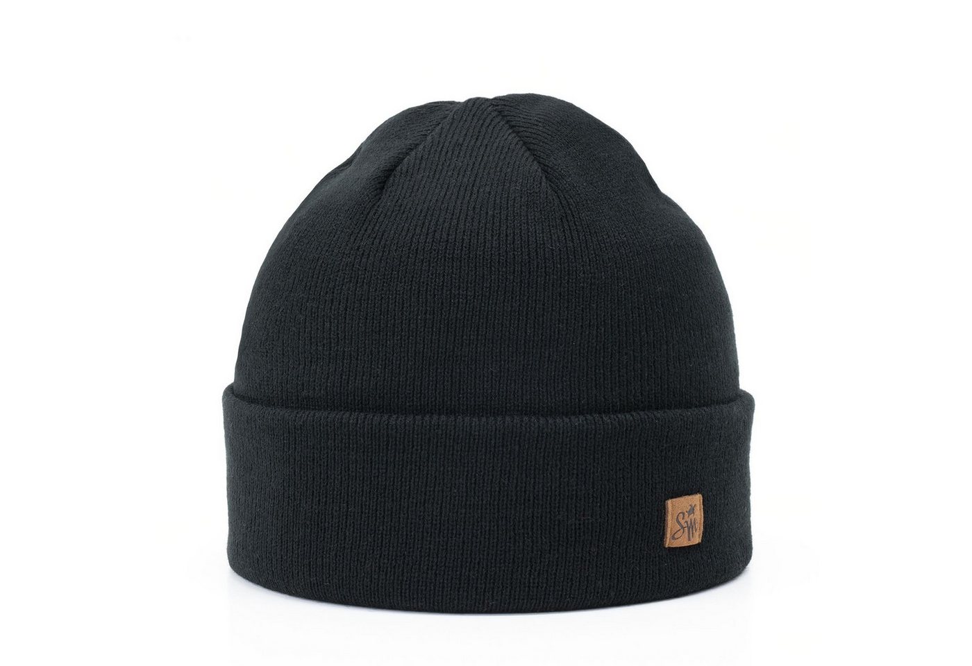 Smith & Miller Baseball Cap Mütze (Beanie) Basic Cuff - schwarz - 1 Stück von Smith & Miller