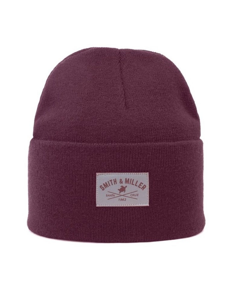 Smith & Miller Baseball Cap Mütze (Beanie) Naxos- weinrot - 1 Stück von Smith & Miller