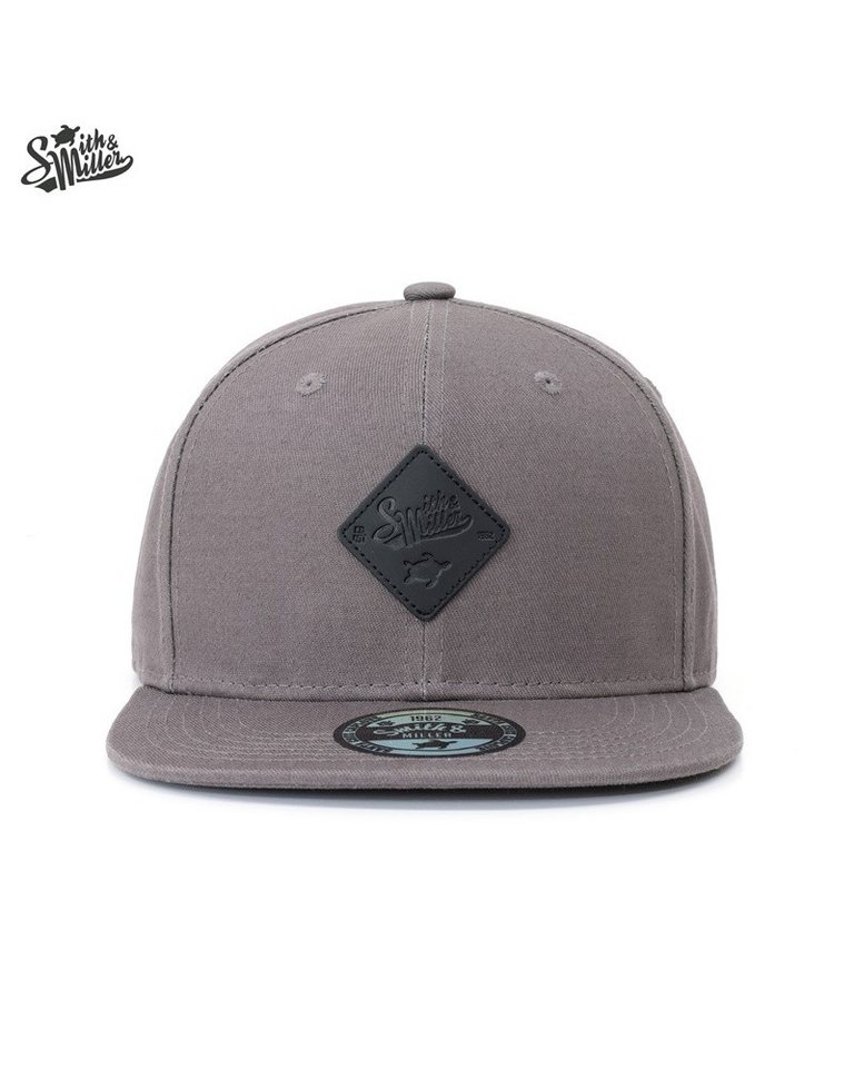 Smith & Miller Baseball Cap Paramount Flat Cap grau - 1 Stück von Smith & Miller