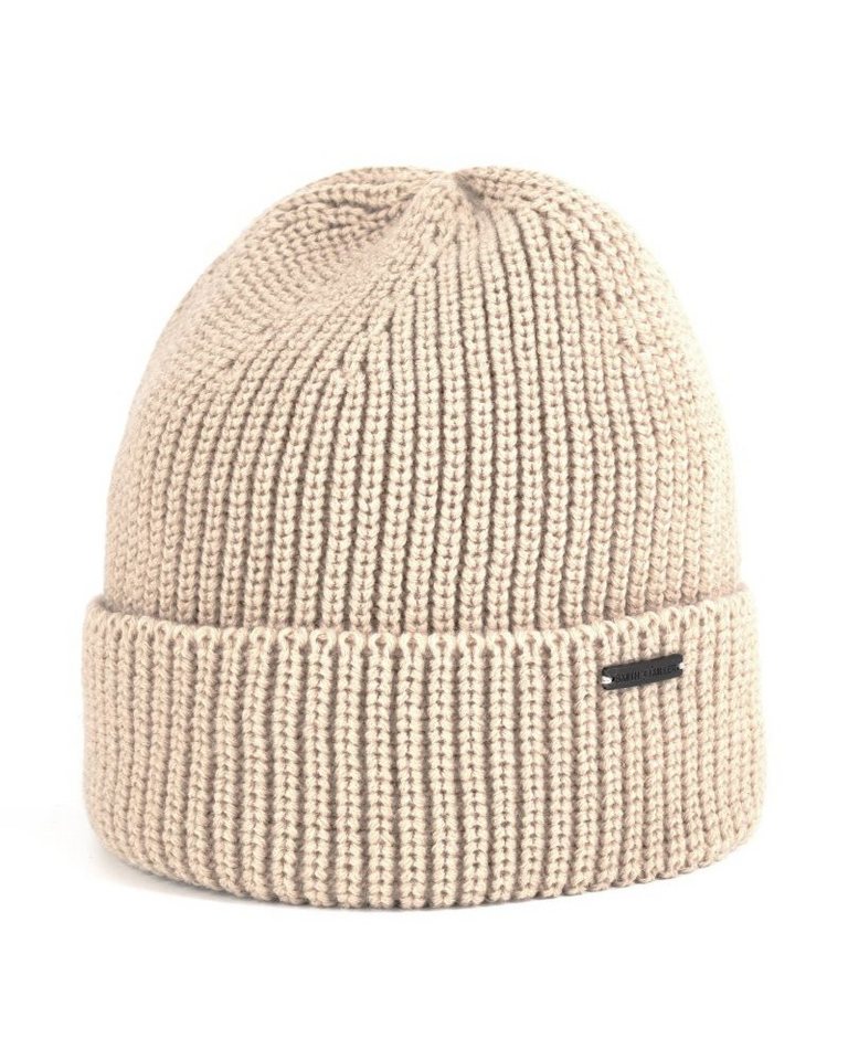 Smith & Miller Baseball Cap Strickmütze (Beanie) Logan - beige - 1 Stück von Smith & Miller