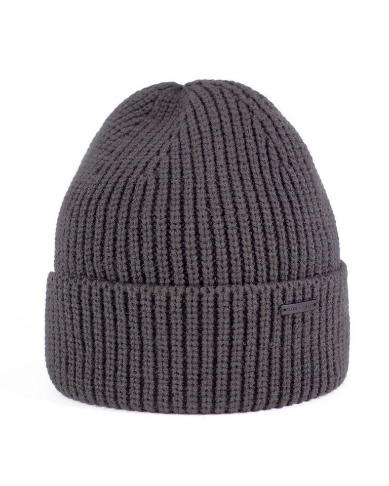 Smith & Miller Baseball Cap Strickmütze (Beanie) Logan - grau - 1 Stück von Smith & Miller