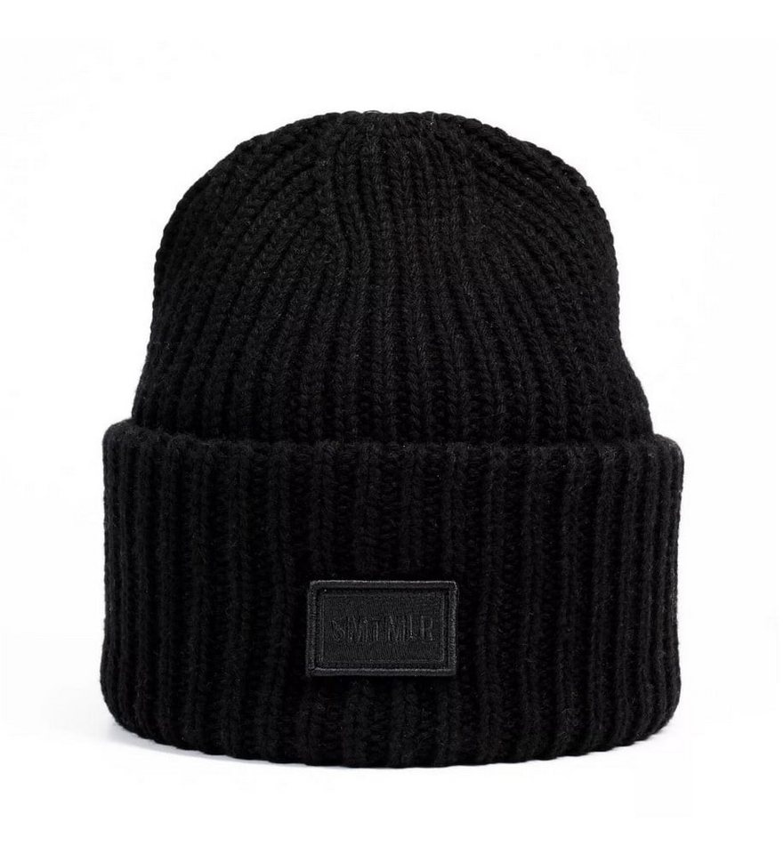 Smith & Miller Baseball Cap Strickmütze (Beanie) Vermilion - Materialmix schwarz - 1 Stück von Smith & Miller