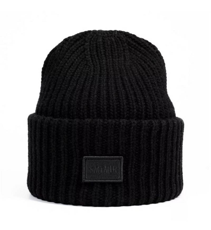 Smith & Miller Baseball Cap Strickmütze (Beanie) Vermilion - Materialmix schwarz - 1 Stück von Smith & Miller