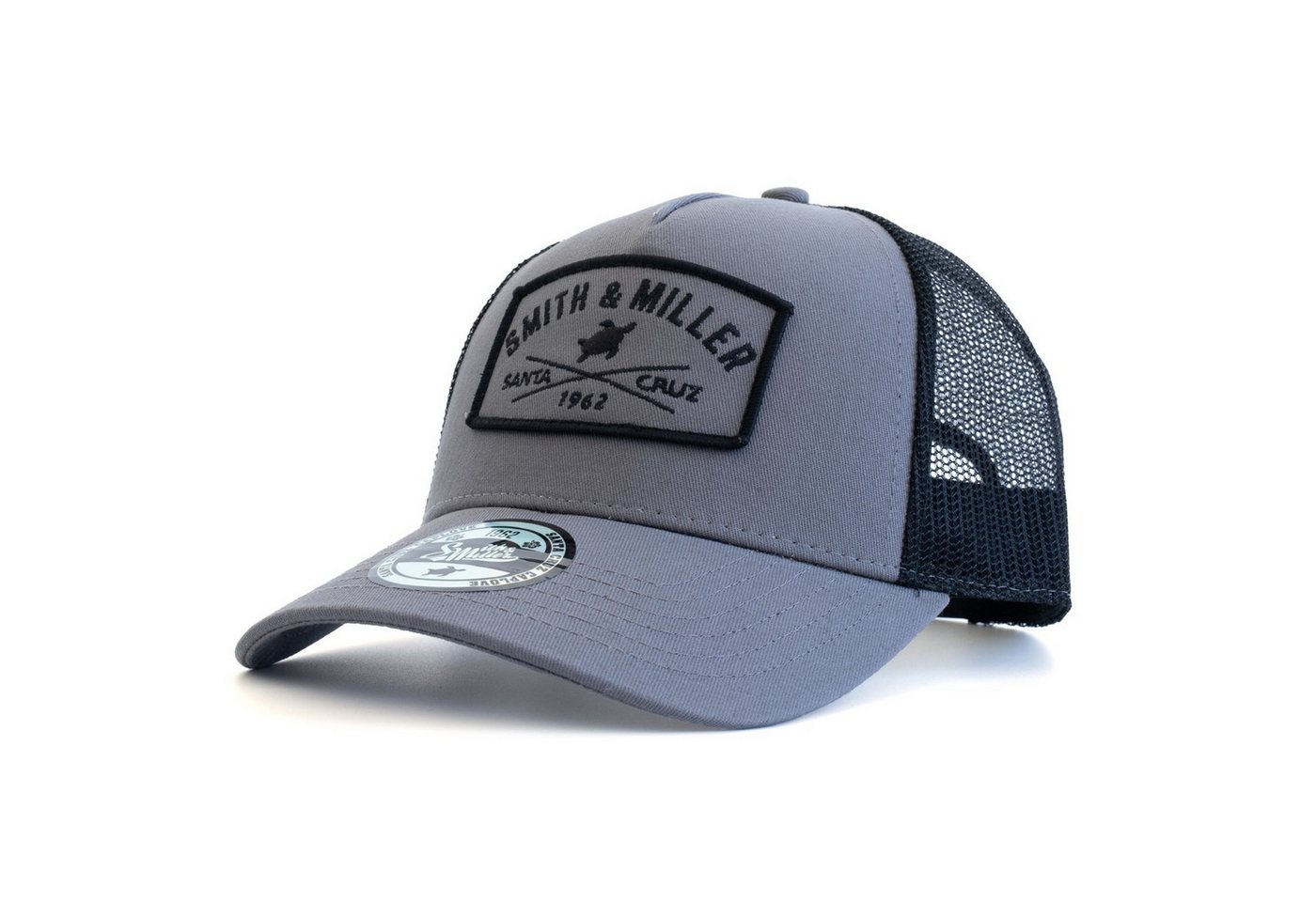 Smith & Miller Trucker Cap Basecap Hobert grau/schwarz - 1 Stück von Smith & Miller