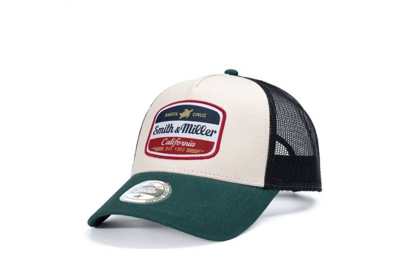 Smith & Miller Trucker Cap Basecap Vicent grün/stone - 1 Stück von Smith & Miller