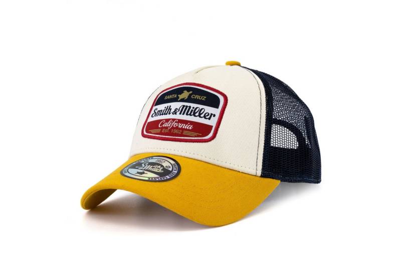 Smith & Miller Trucker Cap Basecap Vicent mangogelb/stone - 1 Stück von Smith & Miller