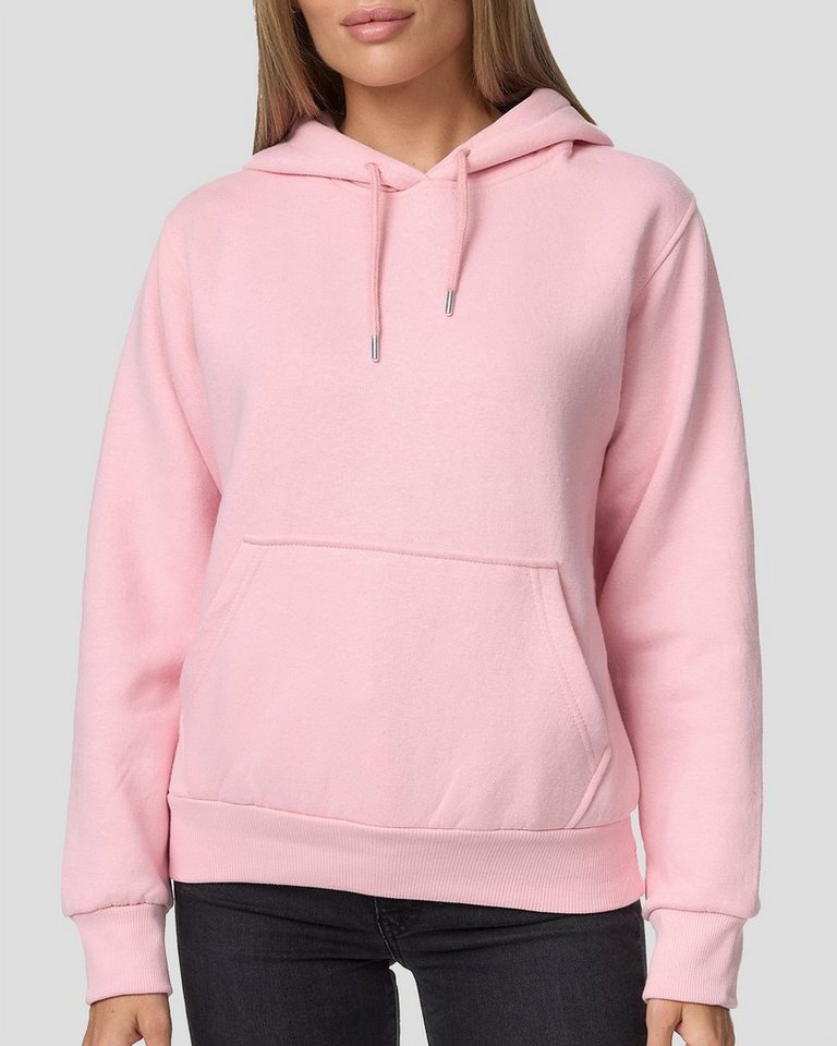 Smith & Solo Kapuzensweatshirt Hoodie Damen Kapuzenpullover (1-tlg) mit Kangurutasche, mit Kapuze, Slim Fit von Smith & Solo