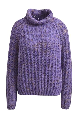 Smith & Soul HIGH Collar Effect Yarn Pullover - L von Smith & Soul