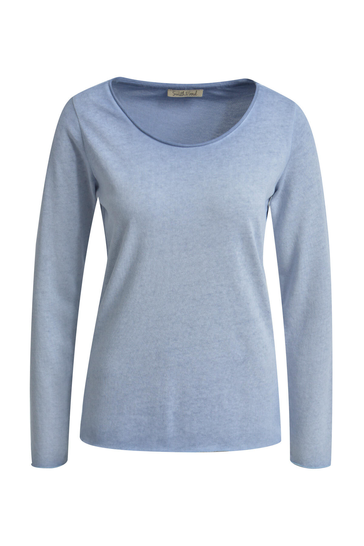 Smith&Soul - Basic Knit bleu - Gr. - S von Smith&Soul