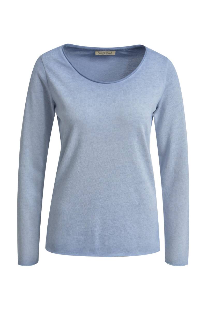 Smith&Soul - Basic Knit bleu - Gr. - S von Smith&Soul