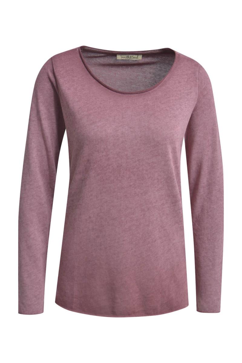 Smith&Soul - Basic Knit bordeaux - Gr. - S von Smith&Soul