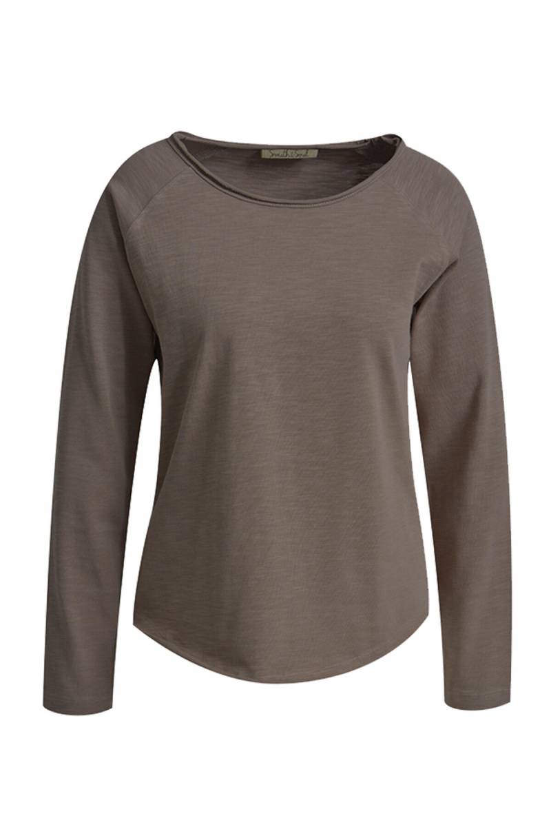 Smith&Soul - Basic Sweat Raglan choco - Gr. - M von Smith&Soul