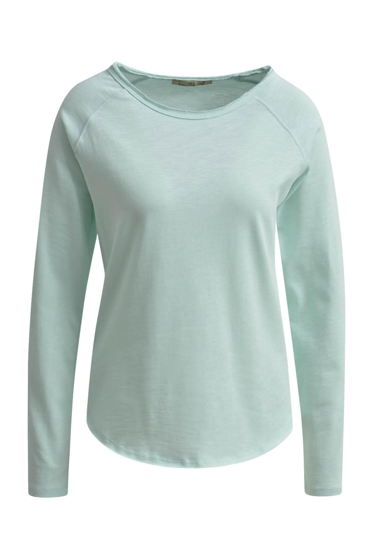 Smith&Soul - Basic Sweat Raglan light mint - Gr. - XL von Smith&Soul